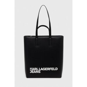 Taška Karl Lagerfeld Jeans černá barva