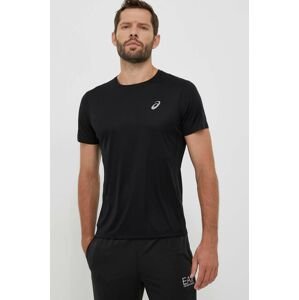 Běžecké tričko Asics Core černá barva