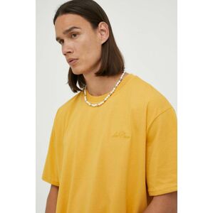 Tričko Les Deux žlutá barva