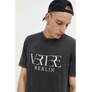 Bavlněné tričko Vertere Berlin černá barva