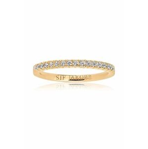 Pozlacený stříbrný prsten Sif Jakobs Jewellery