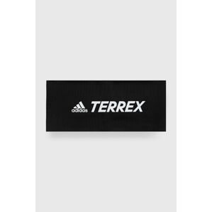 Čelenka adidas TERREX černá barva