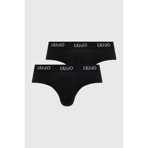 Spodní prádlo Liu Jo 2-pack pánské, černá barva