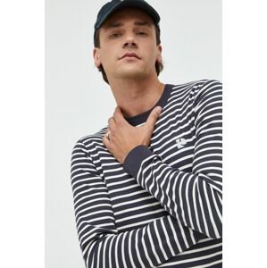 Tričko s dlouhým rukávem Tom Tailor šedá barva