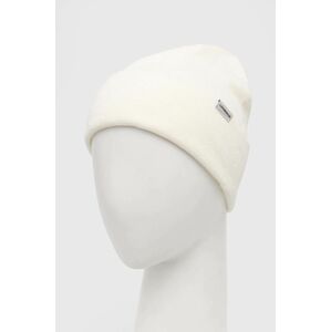 Čepice Lindbergh bílá barva, z tenké pleteniny