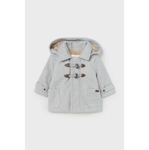 Dětský kabátek Mayoral Newborn šedá barva