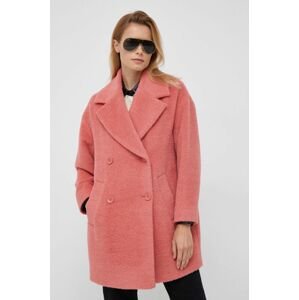 Kabát Pennyblack dámský, růžová barva, přechodný