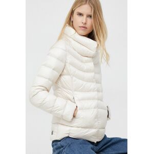 Péřová bunda Colmar dámská, bílá barva, zimní