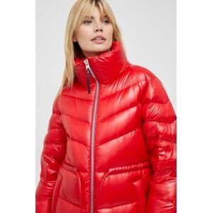 Bunda Woolrich dámská, červená barva, zimní