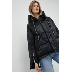Péřová bunda Tiffi Zarmatt dámská, černá barva, zimní, oversize
