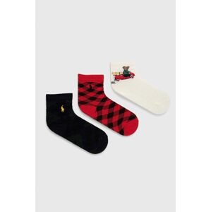 Dětské ponožky Polo Ralph Lauren 3-pack