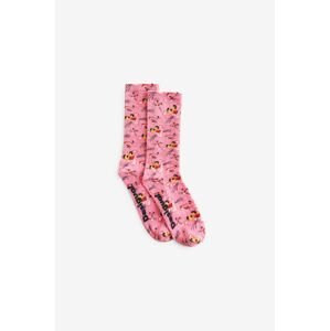 Ponožky Desigual dámské, růžová barva