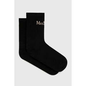 Ponožky Max Mara Leisure dámské, černá barva