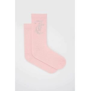 Ponožky Juicy Couture dámské, růžová barva