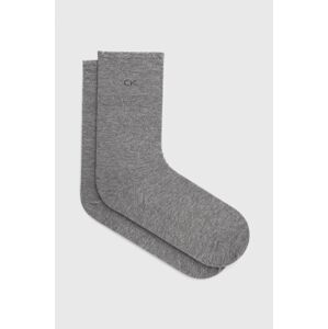 Ponožky Calvin Klein dámské, šedá barva