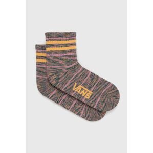 Ponožky Vans dámské, fialová barva