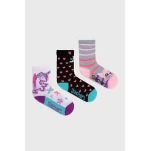 Dětské ponožky Skechers (3-pak)