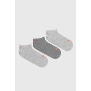 Dětské ponožky Puma (3-pak) šedá barva