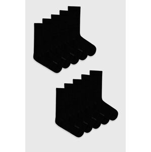 Ponožky Resteröds pánské, černá barva