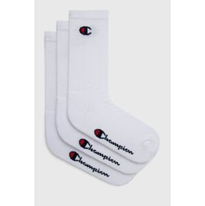 Ponožky Champion (6-pak) pánské, bílá barva