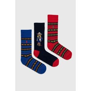 Ponožky Polo Ralph Lauren (3-pak) pánské