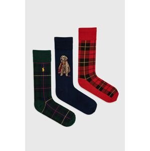 Ponožky Polo Ralph Lauren (3-pak) pánské