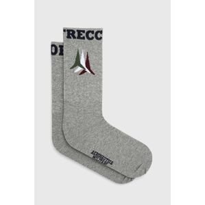 Ponožky Aeronautica Militare pánské, šedá barva
