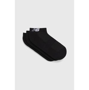 Ponožky New Balance 3-pack černá barva