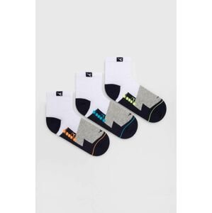 Ponožky Diadora 3-pack bílá barva