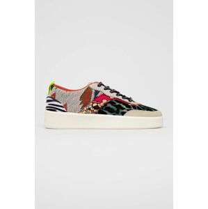 Sneakers boty Desigual Crazy Patch ,