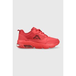Sneakers boty Kappa červená barva