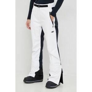 Lyžařské kalhoty 4F bílá barva