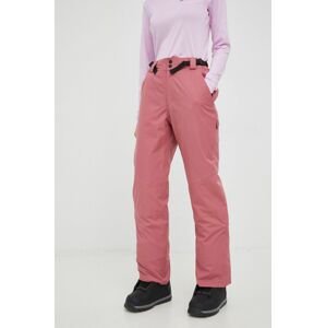 Lyžařské kalhoty Outhorn růžová barva