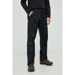 Nepromokavé kalhoty Marmot PreCip Eco černá barva