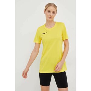 Tréninkové tričko Nike Park Vii žlutá barva