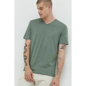 Bavlněné tričko s.Oliver zelená barva