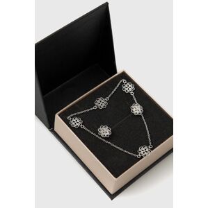 Answear Lab - Stříbrný náhrdelník, náramek a náušnice