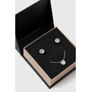 Answear Lab - Stříbrný náhrdelník a náušnice