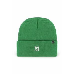 Čepice 47brand Mlb New York Yankees zelená barva,