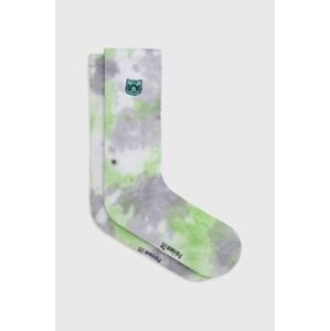 Ponožky Capslab X POKEMON zelená barva
