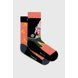 Ponožky Capslab DRAGON BALL růžová barva