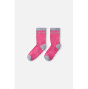Dětské ponožky Reima Saapas růžová barva