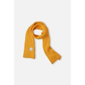 Dětský vlněný šátek Reima Nuuksio oranžová barva, hladký