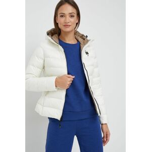 Péřová bunda Blauer dámská, béžová barva, zimní