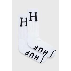 Ponožky HUF pánské, bílá barva