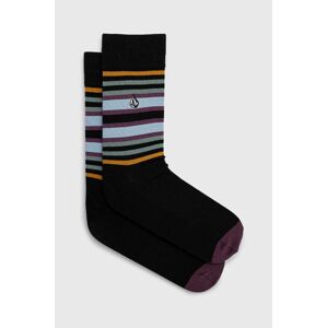 Ponožky Volcom pánské, černá barva