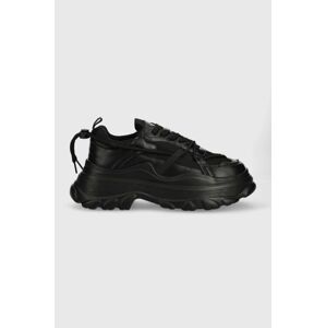 Sneakers boty GOE černá barva, LL2N4030