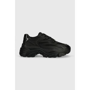Sneakers boty GOE černá barva, LL2N4068
