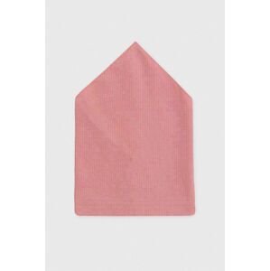Dětský šátek Broel růžová barva