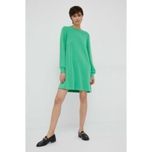 Šaty Rich & Royal zelená barva, mini